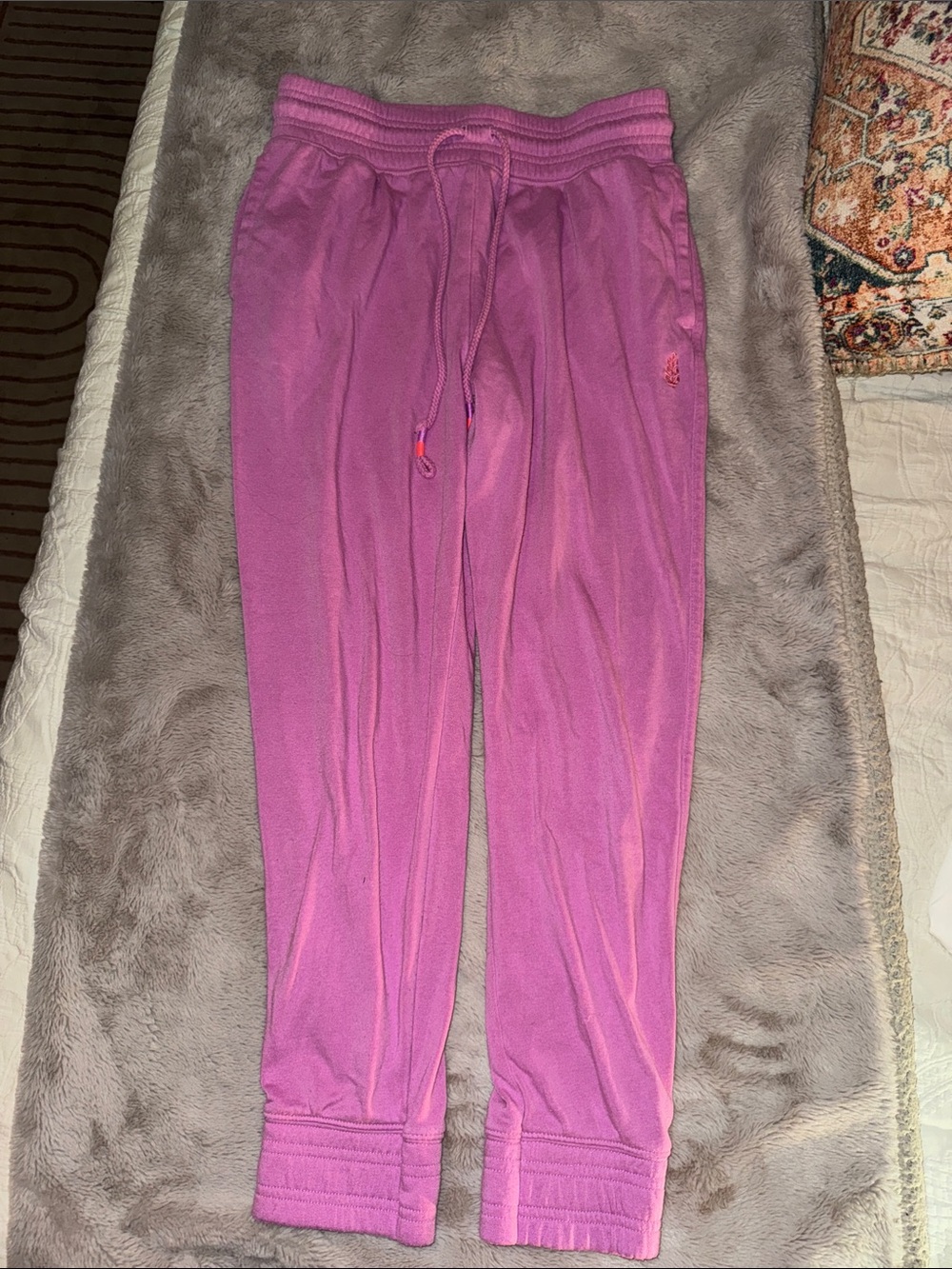 FP Movement by Free People Pink Drawstring Jogger Pants